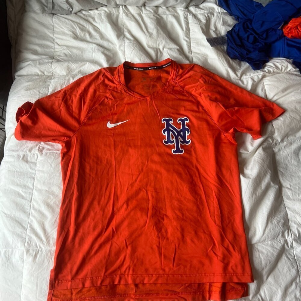New York Mets Nike Dri-Fit Tee Orange
